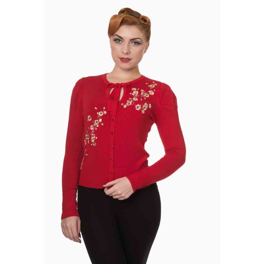 Dancing Days - Last Dance Cardigan - Rouge Product image